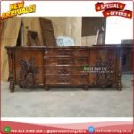 Bufet Tv Jati Meja Tv Ukir Bufet Laci Ukiran Jepara Platinumliving Furniture Indonesia