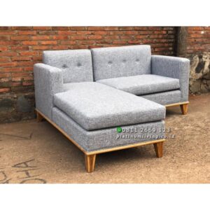 Sofa Jati Minimalis Leter L