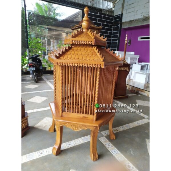 Sangkar Ayam Berkisar Kayu Jati Ukrian Mewah Platinumliving Furniture Indonesia