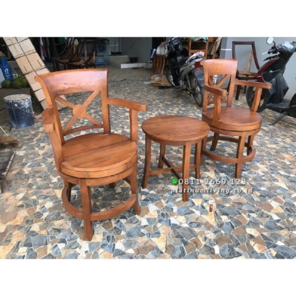 Meja Kursi Teras Kayu Jati Jepara Platinumliving Furniture Indonesia