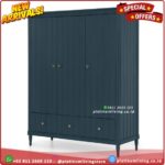 Lemari pakaian Bourbon 3 door triple wardrobe Platinumliving Furniture