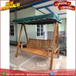 Ayunan Kayu Jati Modern 150cm