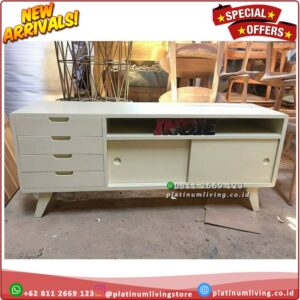 Meja TV Modern Minimalis Cat Duco