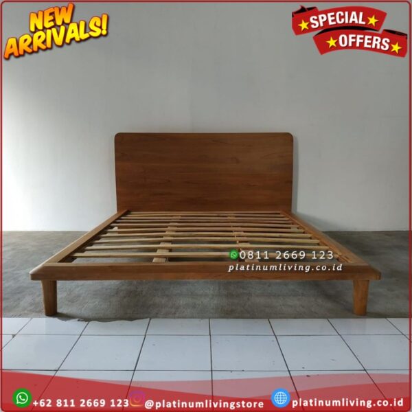 Tempat Tidur Jati 180x200 Retro