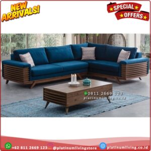 Kursi Sofa Tamu Minimalis L Kursi Tamu Jati Modern Minimalis Mewah Platinumliving Furniture Indonesia