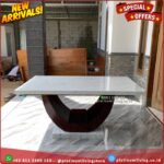 Meja Makan Marmer Putih Import 160x90 Meja Makan Jati Top marmer Asli Platinumliving Furniture Indonesia