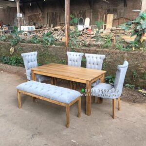 Meja Makan Jati Mewah Platinumliving Furniture Indonesia