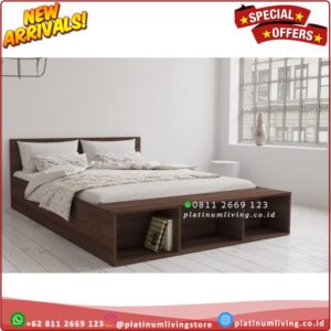 Tempat Tidur Jati 160x200 Serbaguna