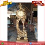 Almari Jam Hias Ukiran Mewah Jam Hias Jati Ukiran Mewah Kalsik Platinumliving Furniture Indonesia