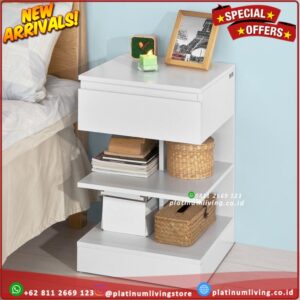 Meja nakas starki bedside table Platinumliving Furniture