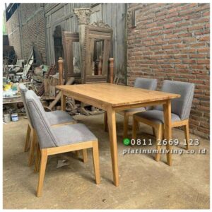 Kursi Meja Makan Jati Minimalis Platinumliving Furniture Indonesia