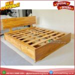 Tempat Tidur Jati 160x200 Laci 4 Dipan Jati Minimalis Tempat tidur