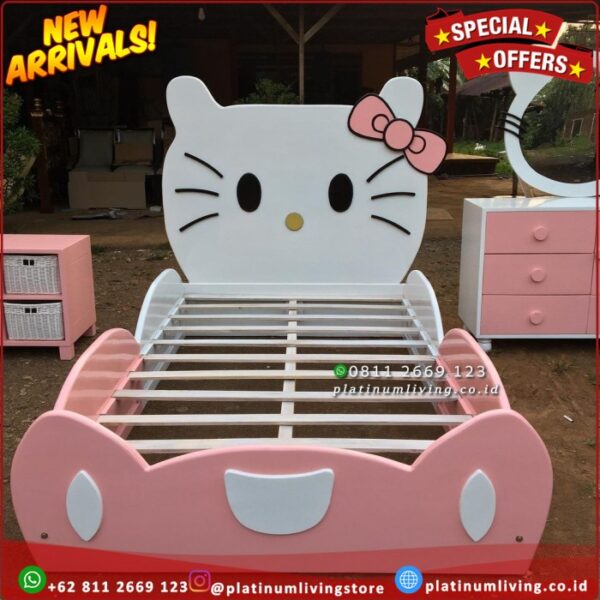 Tempat Tidur Anak 120x200 Hello Kitty Dipan Anak Karakter Tempat Tidur Platinumliving Furniture Indonesia