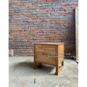 Bedside Jati Minimalis