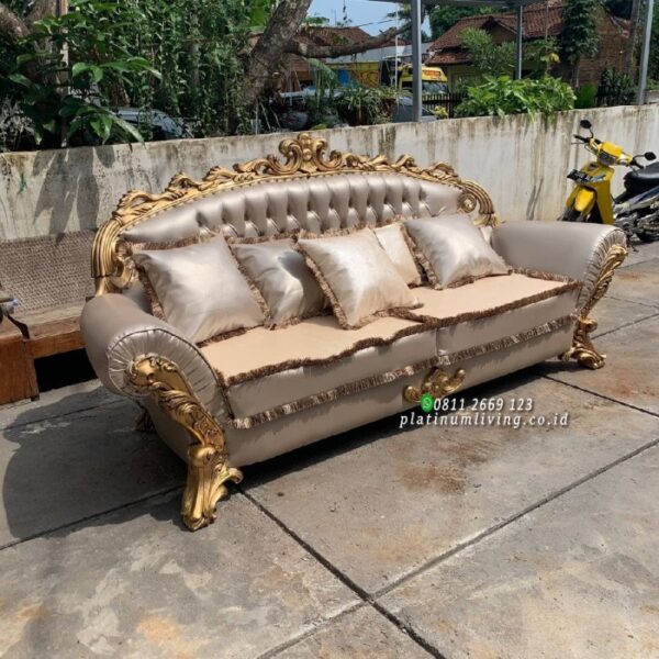 Sofa Tamu Mewah 3 Seater