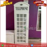 Lemari Hias Telephon Shabby