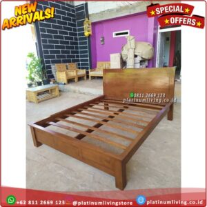 Tempat Tidur Jati Minimalis 160x200 Dipan Jati Minimalis Jepara Paltinumliving Furniture