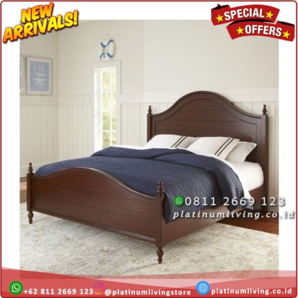 Tempat Tidur Jati Minimalis 160x200