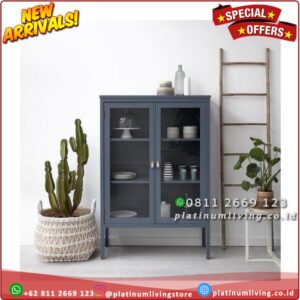 Lemari Hias Minimalis Cat Duco