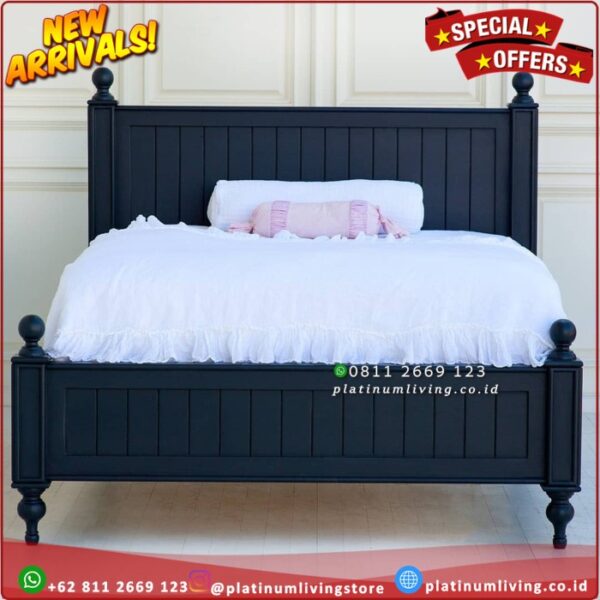 Tempat Tidur Minimalis 160x200 Cat Duco Mewah