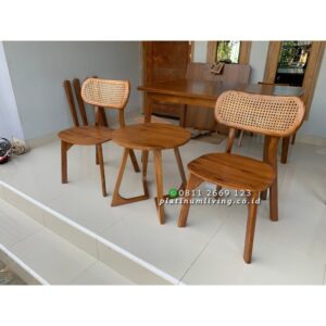 Kursi Rotan Jati Platinumliving Furniture Indonesia