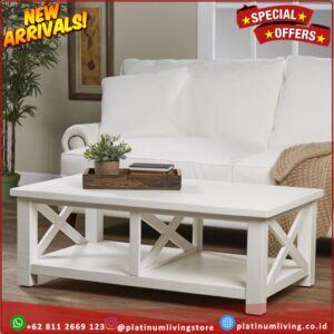 Meja tamu minimalis milam coffee table Platinumliving Furniture