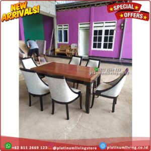 Meja Makan 6 Kursi Modern Minimalis Kursi Meja Makan Modern Kursi 6 Paltinumliving Furniture