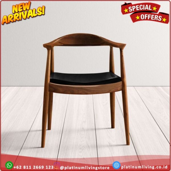 Kursi makan craig solid wood dining chair Platinumliving Furniture