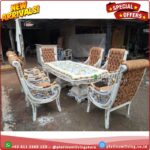 Meja Makan Jati 200x100 Ukir Mewah Meja Makan Mewah Kursi meja makan Platinumliving Furniture Indonesia