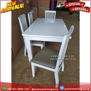 Meja Makan Minimalis Duco Kursi 4