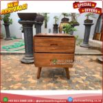 Bedside Kayu Jati Laci 2