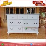 Meja Laci Duco Putih Bufet Laci Credenza Minimalis Meja Console Duco Platinumliving Furniture Indonesia