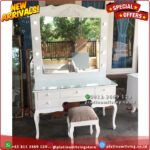 Meja Rias Minimalis Duco Putih Meja Rias Shabby Modern Meja Make Up Platinumliving Furniture Indonesia