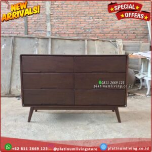 Bufet Laci Kayu Jati Drawer Jati Credenza Jati Bufet Laci Kayu Jati