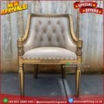 Kursi sofa ukiran Mewah 1 seater