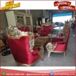 Kursi Tamu Sofa Ukiran Mewah Belagio Luxury Cat Duco Gold Bintang 5 Paltinumliving Furniture