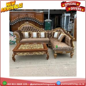 Kursi Tamu Ukir Mewah Kursi Sofa Ukir Kayu Jati Sofa Ukir Kursi Tamu