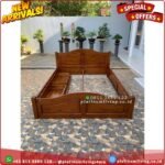 Tempat Tidur Jati Modern Laci 2 160x200