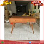 Meja Konsul Jati 2 Laci Meja Hias Jati Laci Retro 100cm Platinumliving Furniture Indonesia