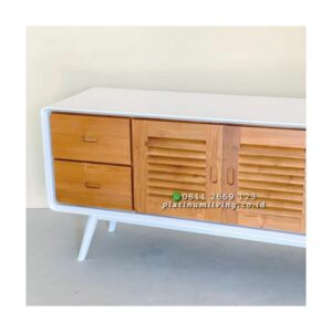 Meja Tv Retro Modern Minimalis Platinumliving Furniture Indonesia