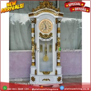 Lemari Jam Hias Ukiran Mewah Almari Jam Ukir Lemari Jam Gadang Ukir