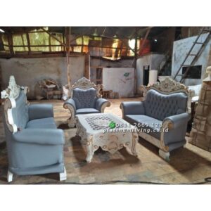 Sofa Tamu Jati Mewah Jepara Platinumliving Furniture Indonesia
