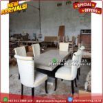 Meja Makan Klasik Modern Kursi 6