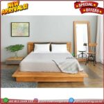 Tempat Tidur Tempat Tidur Jati 160x200 Alas Full Blok Modern