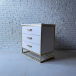 HONOR | Meja Nakas Drawer 3 Minimalis Industrial Besi - Bedside