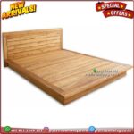 Tempat Tidur Jati 160x200 Alas Blok Kayu