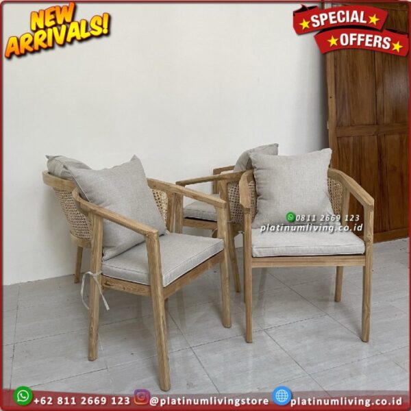 Kursi Santai Jati Kursi Teras Jati Wicker Chairs Teak Rattan Chairs