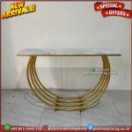 Meja Konsul Marmer Meja Console Gold Marmer Meja Hias Marmer Asli