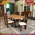 Meja Makan Jati Meja Makan Jati Kursi Meja Makan Jati Modern Set 4 Kursi 4