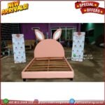 Tempat Tidur 120x200 Laci 2 Dipan Anak Karakter Kelinci